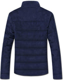 Sunshinejourney-Jackets 2018 - Chamarra de Piel para Hombre, diseño de otoño e Invierno