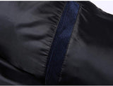 Sunshinejourney-Jackets 2018 - Chamarra de Piel para Hombre, diseño de otoño e Invierno