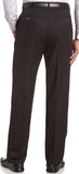 Haggar Cool 18 pantalón de Cintura expandible Oculto con Frente Liso, Ajuste clásico