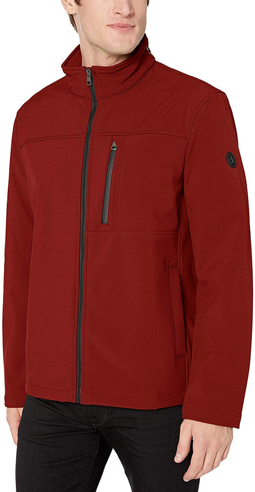Calvin Klein - Chamarra para Hombre (Tejido Softshell, Parte Inferior Abierta)