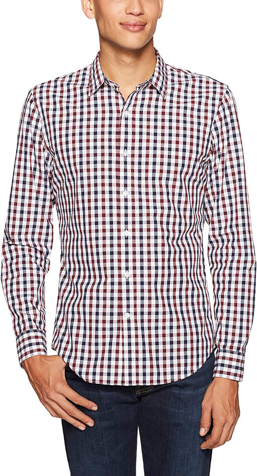 Goodthreads - Playera de Manga Larga para Hombre